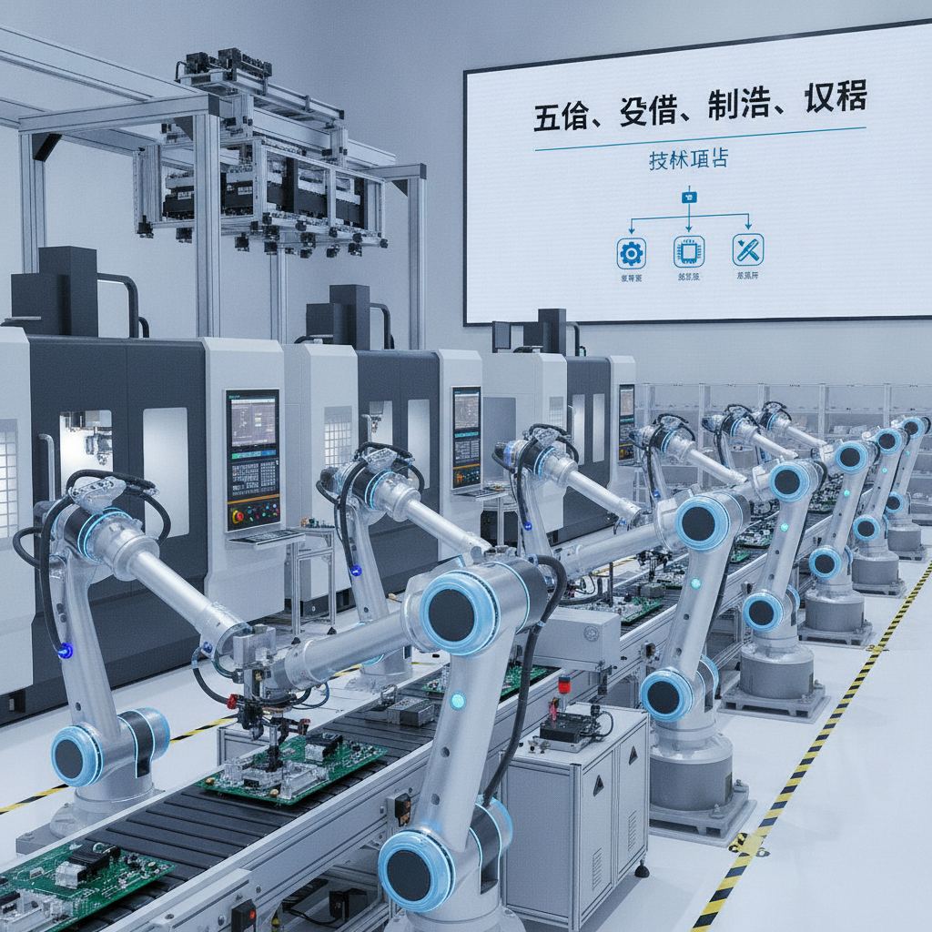 五金行业智能化生产线