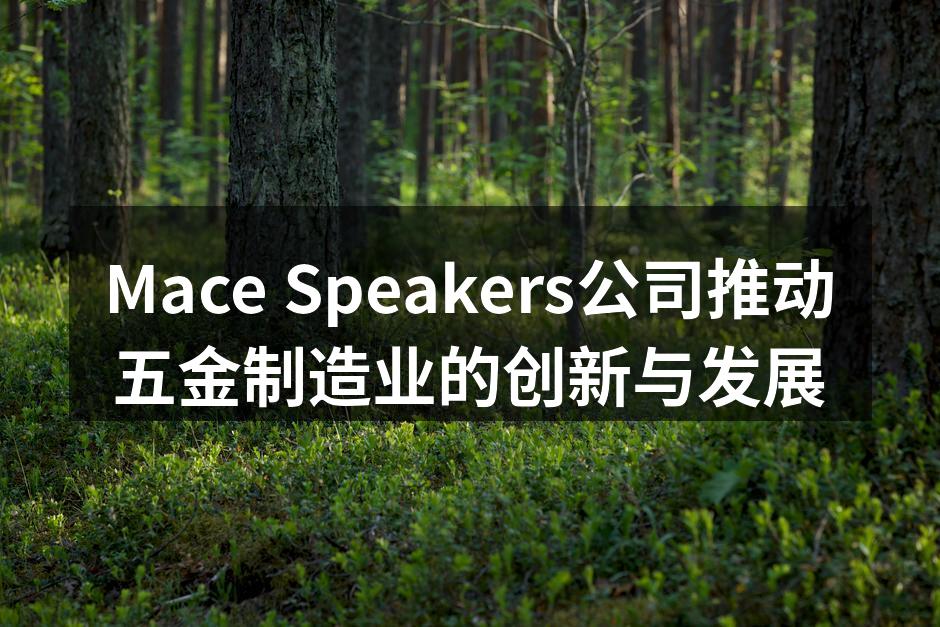 Mace Speakers公司推动五金制造业的创新与发展